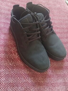 Men's Timberland Black Lace-Up Casual Chukka Boots
